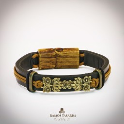 Doğaltaş Erkek (Hematit ve Onix)