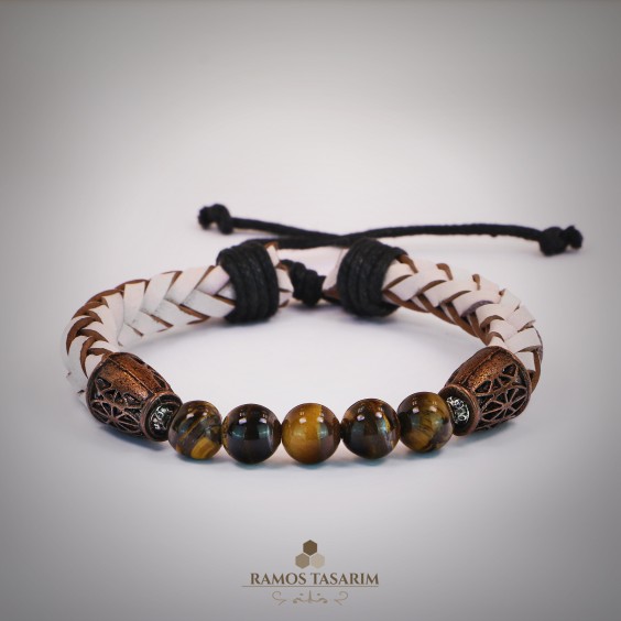 Doğaltaş Erkek (Hematit ve Onix)