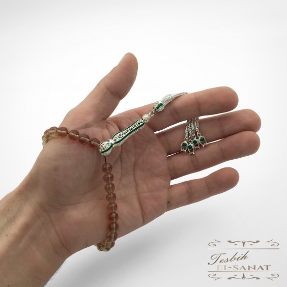 Zultanit ve İşlemeli Gümüş Kaplama Püskül 1.Sınıf İşçilik Zultanit ve İşlemeli Gümüş Kaplama Püskül 1.Sınıf İşçilik