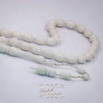 Deve Kemiği Usta İşi Sistemli Püsküllü Tesbih (8,5 x 12,5mm)