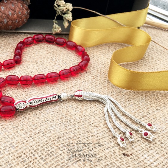 Gümüş Kaplama Kapsül Kesim Uçak Camı Tesbih (8x12mm) Gümüş Kaplama Kapsül Kesim Uçak Camı Tesbih (8x12mm)